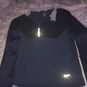 Reflective Nike running pullover